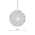 Seed of Life polyhedron patterned lamp wood